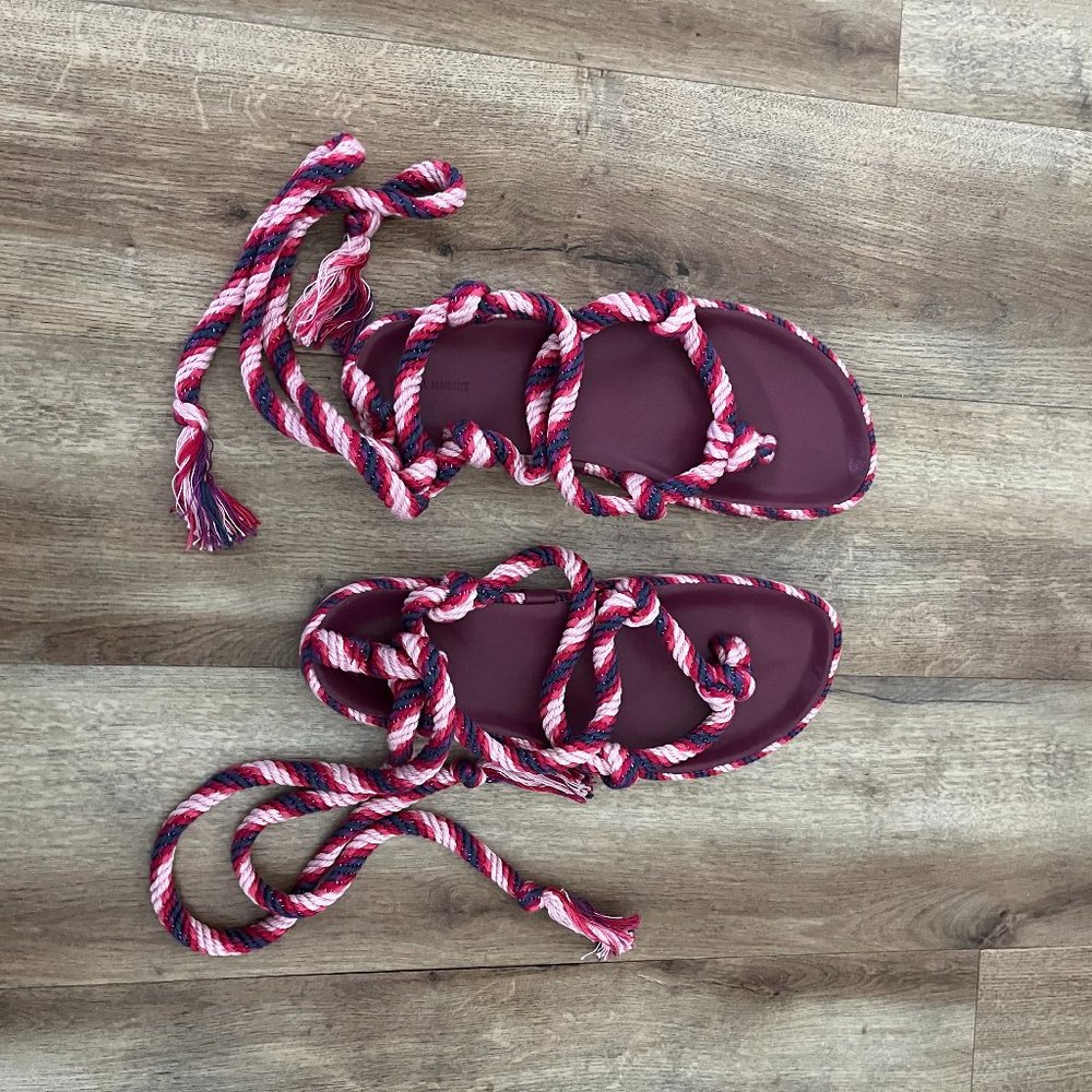 Isabel Marant Erol Rope Sandals 40 NEW